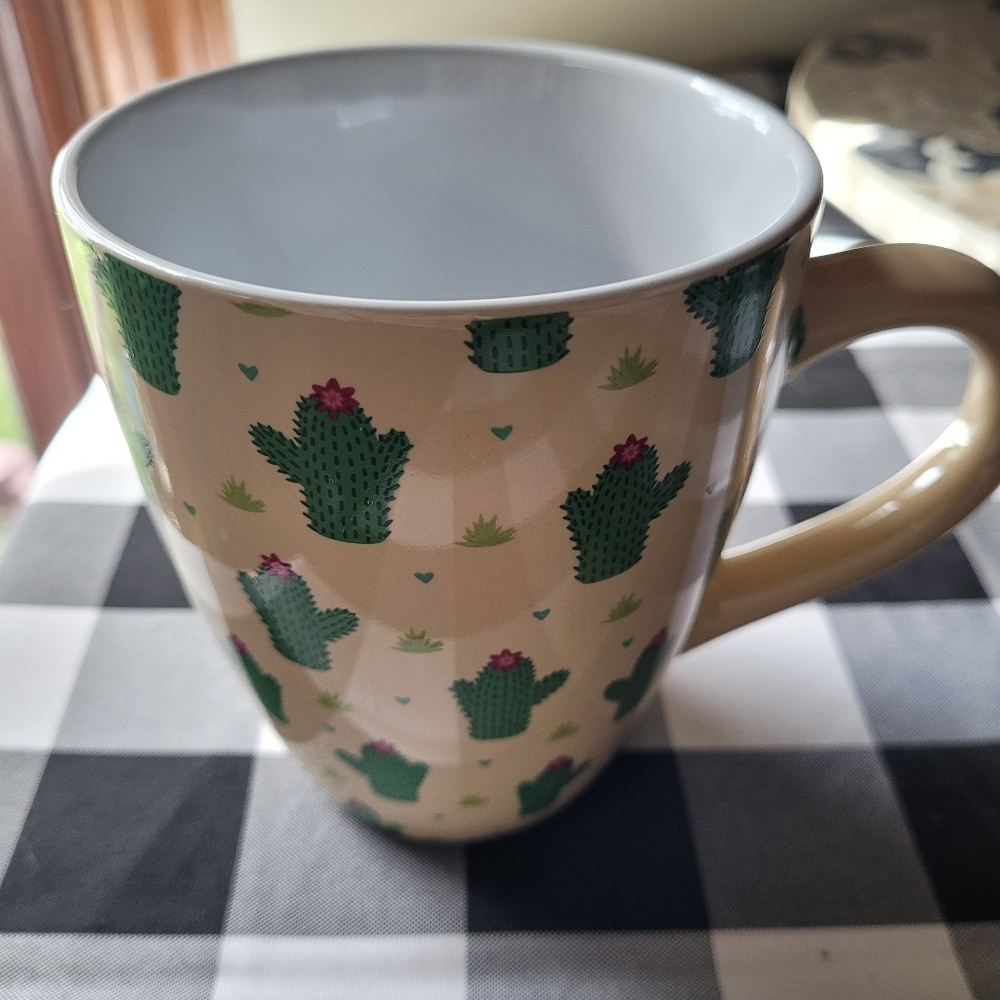Cactus coffee mug